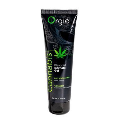 Їстівний лубрикант на водній основі Orgie Lube Tube Cannabis, насіння конопель (100 мл) зображення