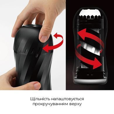 Мастурбатор з ефектом глибокого мінету Tenga Air-Tech Twist Tickle Red зображення