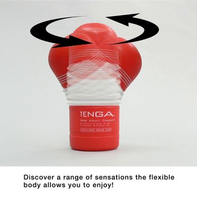Мастурбатор з інтенсивною стимуляцією головки Tenga Rolling Head Cup GENTLE зображення