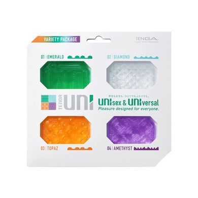 Набір міні-мастурбаторів Tenga Egg UNI Variety Pack (4 шт) зображення