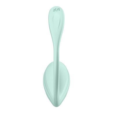Смарт-віброяйце Satisfyer Smooth Petal Connect App Mint (діаметр 3,8 см) зображення