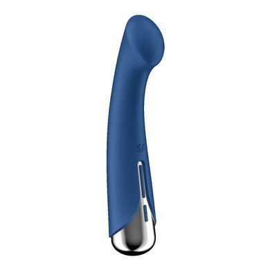 Вибратор для точки G с ротацией Satisfyer Spinning G-Spot 1 Blue (диаметр 3,5 см) картинка