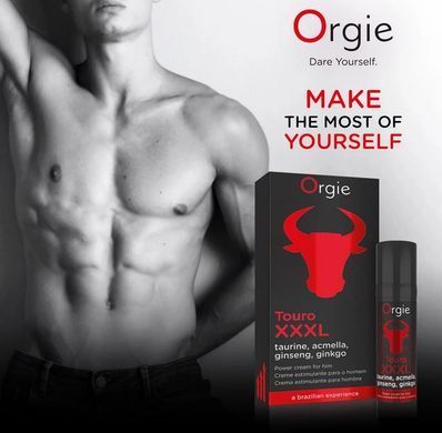 Крем для усиления эрекции с эффектом вибрации Orgie Touro XXXL Power Cream (15 мл) картинка
