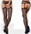 Сексуальные чулки с поясом Obsessive Garter stockings S232, размер S/M/L картинка