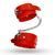 Поножі Feral Feelings Ankle Restraints Red зображення