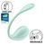 Смарт-віброяйце Satisfyer Smooth Petal Connect App Mint (діаметр 3,8 см) зображення