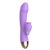 Вібратор-кролик з підігрівом і язичком для клітора Leten Wonderful Purple, фіолетовий зображення