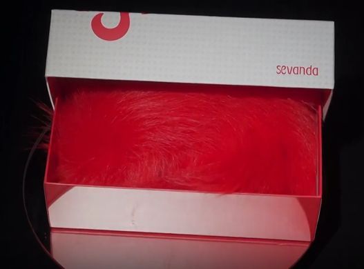 Анальна пробка з хвостом лисиці LOCKINK SEVANDA Red Vixen Set with Pear-shape Plug (діаметр 2,3 см) зображення