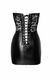 Корсетное мини-платье без бретелей с кружевом Noir Handmade F300 Solace lace up corset mini dress, размер S картинка 4