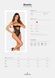 Откровенное боди с доступом Obsessive Roxelia crotchless teddy, размер XS/S картинка 5