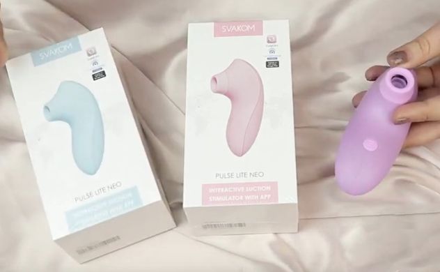 Смарт вакуумный стимулятор Svakom Pulse Lite Neo Lavender картинка