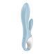 Вібратор-кролик надувний Satisfyer Air Pump Bunny 1 (діаметр 4 - 5,5 см) картинка 5