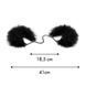 Наручники з пір'я Bijoux Indiscrets Za za zu - feahter handcuffs картинка 6