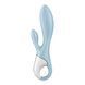 Вібратор-кролик надувний Satisfyer Air Pump Bunny 1 (діаметр 4 - 5,5 см) картинка 3
