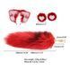 Анальна пробка з хвостом лисиці LOCKINK SEVANDA Red Vixen Set with Pear-shape Plug (діаметр 2,3 см) картинка 9