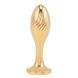 Анальна пробка з хвостом лисиці LOCKINK SEVANDA Red Vixen Set with Pear-shape Plug (діаметр 2,3 см) картинка 4