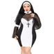 Еротичний костюм черниці JSY «Грішниця Лола» Plus Size Black картинка 3