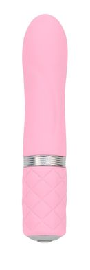 Роскошный вибратор PILLOW TALK Flirty Pink с кристаллом Сваровски (диаметр 2,2 см) картинка