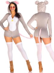 Эротический костюм мышки Leg Avenue Comfy Mouse, размер XS картинка