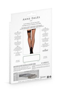 Чулки Anne De Ales CLOE T4 Чёрные картинка