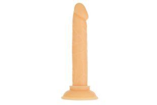 Фаллоимитатор на присоске + вибропуля ADDICTION Tino 5.25&rdquo; Silicone Dildo (диаметр 1,9 см) картинка