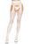 Кокетливі колготки з сердечками та доступом Leg Avenue Heart net suspender hose OS White зображення