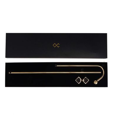 Анальный крюк LOCKINK Golden Adjustable Anal Hook Set картинка