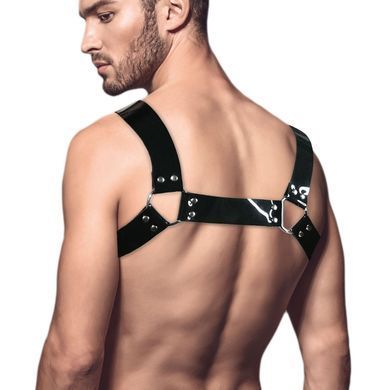 Чоловіча портупея на груди Feral Feelings Bulldog Harness Black зображення