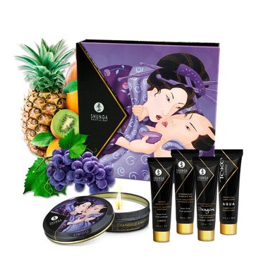 Подарочный набор для шикарной ночи вдвоем Shunga GEISHAS SECRETS Exotic Fruits картинка