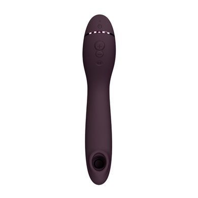Вібратор для точки G з вакуумною стимуляцією Womanizer OG Aubergine (діаметр 3,9 см) зображення