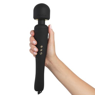 Вібромасажер - мікрофон wand з трьома насадками Pornhub Spell Wand Set зображення
