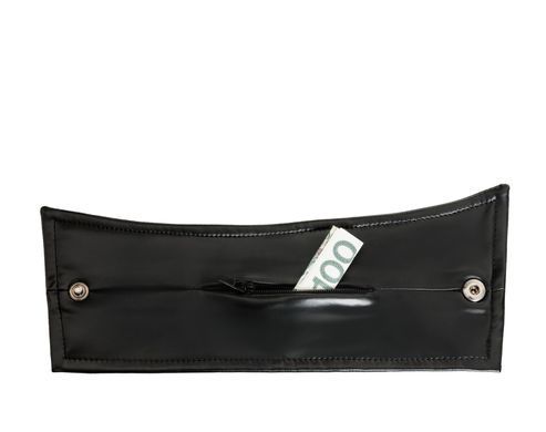Пара чоловічих наручних браслетів-гаманців Noir Handmade H075 Pair of wrist wallet with hidden zipper зображення