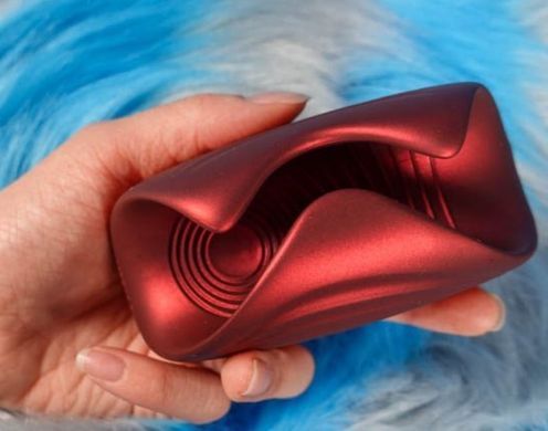 Мастурбатор с технологией постукивания Manwan SUB.ONE Velvet Red картинка