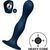 Дилдо на присосці з рухомими кульками Satisfyer Double Ball-R Dark Blue (діаметр 3,8 см) зображення