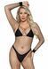 Бодістокінг у велику сітку з довгим рукавом Leg Avenue Long Sleeved Bodystocking Black O/S картинка 1