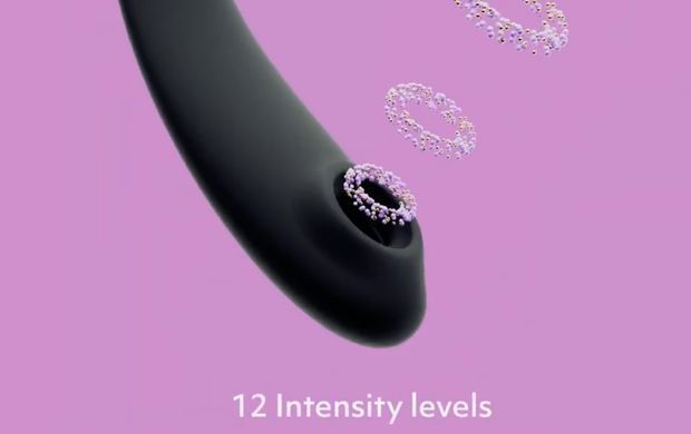 Вібратор для точки G з вакуумною стимуляцією Womanizer OG Aubergine (діаметр 3,9 см) зображення