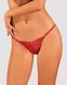 Мереживні стрінги з низькою посадкою Obsessive Lacelove thong Red, розмір XL/2XL картинка 1