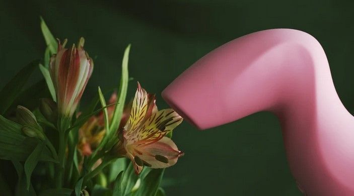 Вакуумний кліторальний стимулятор Svakom Pulse Pure Pale Pink зображення
