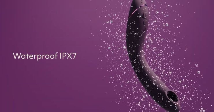 Вібратор для точки G з вакуумною стимуляцією Womanizer OG Aubergine (діаметр 3,9 см) зображення