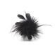 Мітелочка Bijoux Indiscrets Pom Pom - feather tickler, Чорна картинка 1