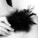Мітелочка Bijoux Indiscrets Pom Pom - feather tickler, Чорна картинка 2