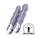 Вибратор надувной Satisfyer Air Pump Vibrator 1 (диаметр 4,5-6 см) картинка 1