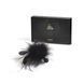 Мітелочка Bijoux Indiscrets Pom Pom - feather tickler, Чорна картинка 4