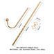 Анальный крюк LOCKINK Golden Adjustable Anal Hook Set картинка 4