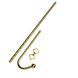 Анальный крюк LOCKINK Golden Adjustable Anal Hook Set картинка 3