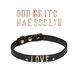 Чокер со съемными буквами LOVE Liebe Seele DIY Choker with 21 Removable Letters картинка 1