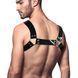 Чоловіча портупея на груди Feral Feelings Bulldog Harness Black картинка 2