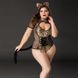 Еротичний костюм кішечки JSY «Імператриця Кітті» Plus Size, Black картинка 3