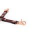 Шкіряна хрестовина Liebe Seele Wine Red Hogtie картинка 5