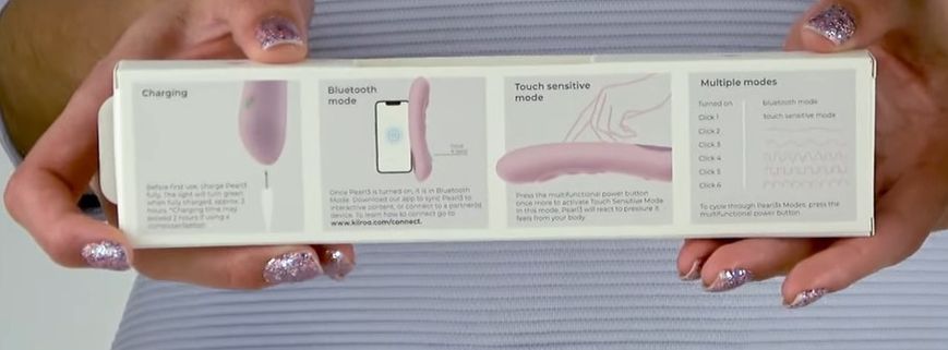 Интерактивный вибростимулятор точки G Kiiroo Pearl 3 Pink (диаметр 3,65 см) картинка